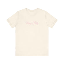Load image into Gallery viewer, (Pink) “Vibing Pretty” Jersey Tee