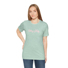 Load image into Gallery viewer, (Pink) “Vibing Pretty” Jersey Tee