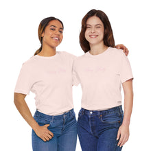 Load image into Gallery viewer, (Pink) “Vibing Pretty” Jersey Tee