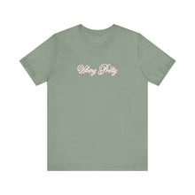 Load image into Gallery viewer, (Pink) “Vibing Pretty” Jersey Tee