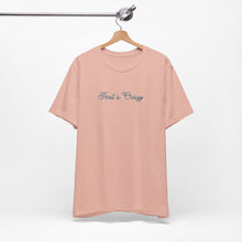 Load image into Gallery viewer, (Black) “That’s Crazy” Jersey Tee