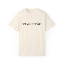 Load image into Gallery viewer, “My Lashes are Up Here” Comfort T-shirt