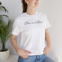 Load image into Gallery viewer, (White) “Please Do Not Disturb” Jersey Tee