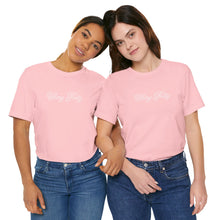 Load image into Gallery viewer, (Pink) “Vibing Pretty” Jersey Tee