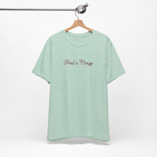 Load image into Gallery viewer, (Black) “That’s Crazy” Jersey Tee