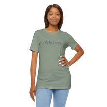 Load image into Gallery viewer, (Black) “Pretty Energy” Jersey Tee