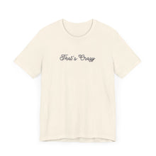 Load image into Gallery viewer, (Black) “That’s Crazy” Jersey Tee