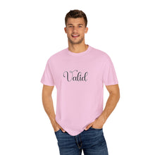 Load image into Gallery viewer, (Black) “Valid” Comfort T-shirt