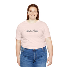 Load image into Gallery viewer, (Black) “That’s Crazy” Jersey Tee