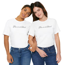 Load image into Gallery viewer, (White) “Please Do Not Disturb” Jersey Tee