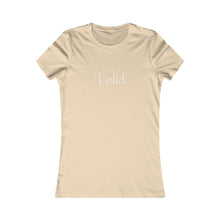 Load image into Gallery viewer, (White) “Valid” Feminine Tee