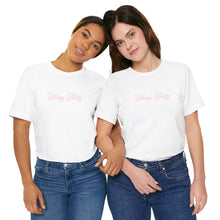 Load image into Gallery viewer, (Pink) “Vibing Pretty” Jersey Tee