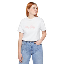 Load image into Gallery viewer, (Pink) “Vibing Pretty” Jersey Tee