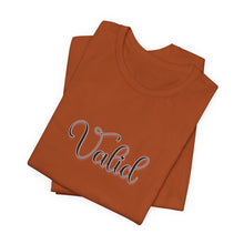 Load image into Gallery viewer, (Black) “Valid” Jersey Tee