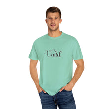 Load image into Gallery viewer, (Black) “Valid” Comfort T-shirt