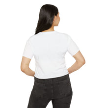 Load image into Gallery viewer, (Black) “Vibing Pretty” Crop Top