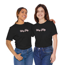 Load image into Gallery viewer, (Pink) “Vibing Pretty” Jersey Tee