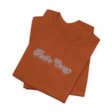 Load image into Gallery viewer, (Black) “That’s Crazy” Jersey Tee