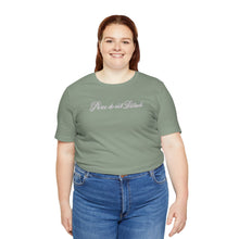 Load image into Gallery viewer, (White) “Please Do Not Disturb” Jersey Tee
