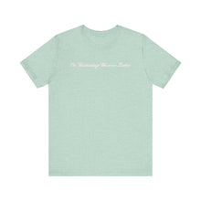 Load image into Gallery viewer, (Pink) “On Wednesdays We wear Lashes” Jersey Tee