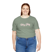 Load image into Gallery viewer, (Pink) “Vibing Pretty” Jersey Tee
