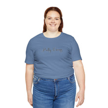 Load image into Gallery viewer, (Black) “Pretty Energy” Jersey Tee