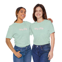 Load image into Gallery viewer, (Pink) “Vibing Pretty” Jersey Tee