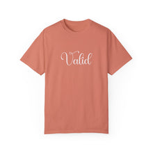 Load image into Gallery viewer, (White) “Valid” Comfort T-shirt