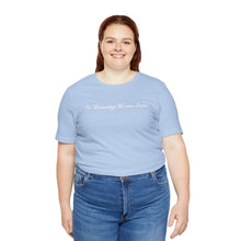 Load image into Gallery viewer, (Pink) “On Wednesdays We wear Lashes” Jersey Tee