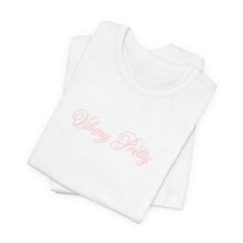 Load image into Gallery viewer, (Pink) “Vibing Pretty” Jersey Tee