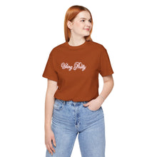 Load image into Gallery viewer, (Pink) “Vibing Pretty” Jersey Tee