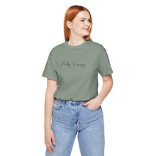 Load image into Gallery viewer, (Black) “Pretty Energy” Jersey Tee
