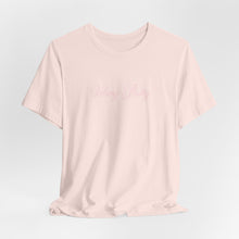 Load image into Gallery viewer, (Pink) “Vibing Pretty” Jersey Tee