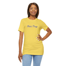 Load image into Gallery viewer, (Black) “That’s Crazy” Jersey Tee