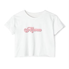 Load image into Gallery viewer, (Pink) “Mamas” Crop Top