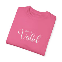 Load image into Gallery viewer, (White) “Valid” Comfort T-shirt