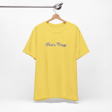Load image into Gallery viewer, (Black) “That’s Crazy” Jersey Tee