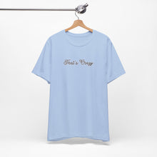 Load image into Gallery viewer, (Black) “That’s Crazy” Jersey Tee