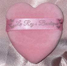 Load image into Gallery viewer, Pink Heart Powder Puff