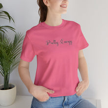 Load image into Gallery viewer, (Black) “Pretty Energy” Jersey Tee