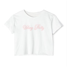 Load image into Gallery viewer, (Pink) “Vibing Pretty” Crop Top