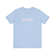 Load image into Gallery viewer, (Pink) “Vibing Pretty” Jersey Tee
