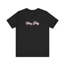 Load image into Gallery viewer, (Pink) “Vibing Pretty” Jersey Tee