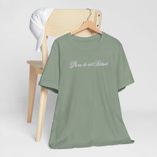 Load image into Gallery viewer, (White) “Please Do Not Disturb” Jersey Tee