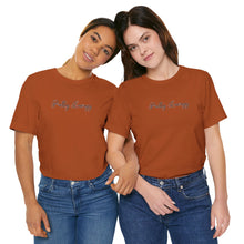 Load image into Gallery viewer, (Black) “Pretty Energy” Jersey Tee