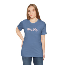 Load image into Gallery viewer, (Pink) “Vibing Pretty” Jersey Tee