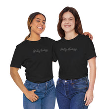 Load image into Gallery viewer, (Black) “Pretty Energy” Jersey Tee