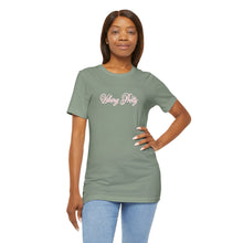 Load image into Gallery viewer, (Pink) “Vibing Pretty” Jersey Tee