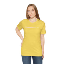 Load image into Gallery viewer, (Pink) “On Wednesdays We wear Lashes” Jersey Tee