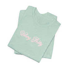 Load image into Gallery viewer, (Pink) “Vibing Pretty” Jersey Tee